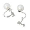 ペレフェリーク 淡水パール シンプルデザイン スタッド イヤリング／ピアス