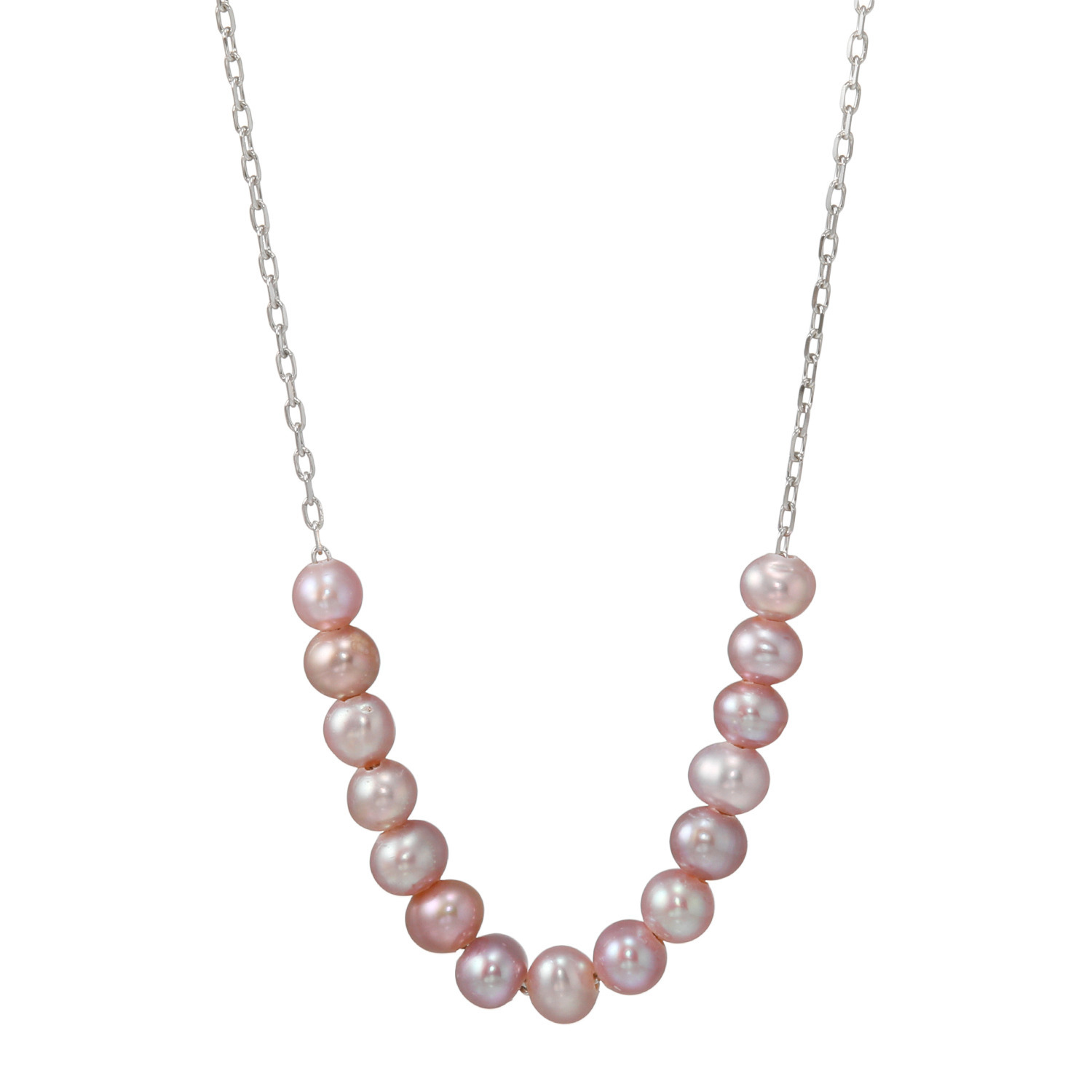 ペレフェリーク シルバー ベビー淡水パール ブロッサムカラー フローライン スルーペンダント