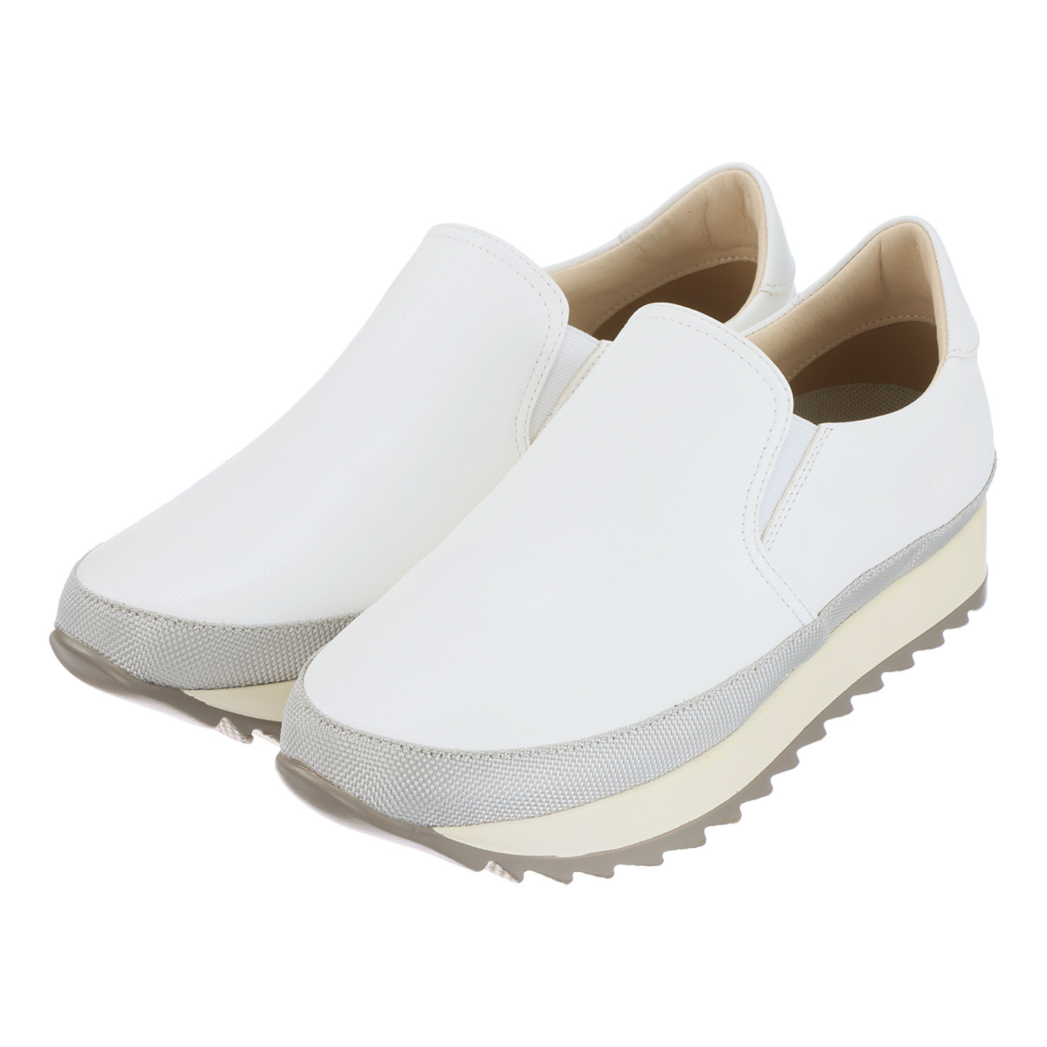 リサリサ レザー スリッポン