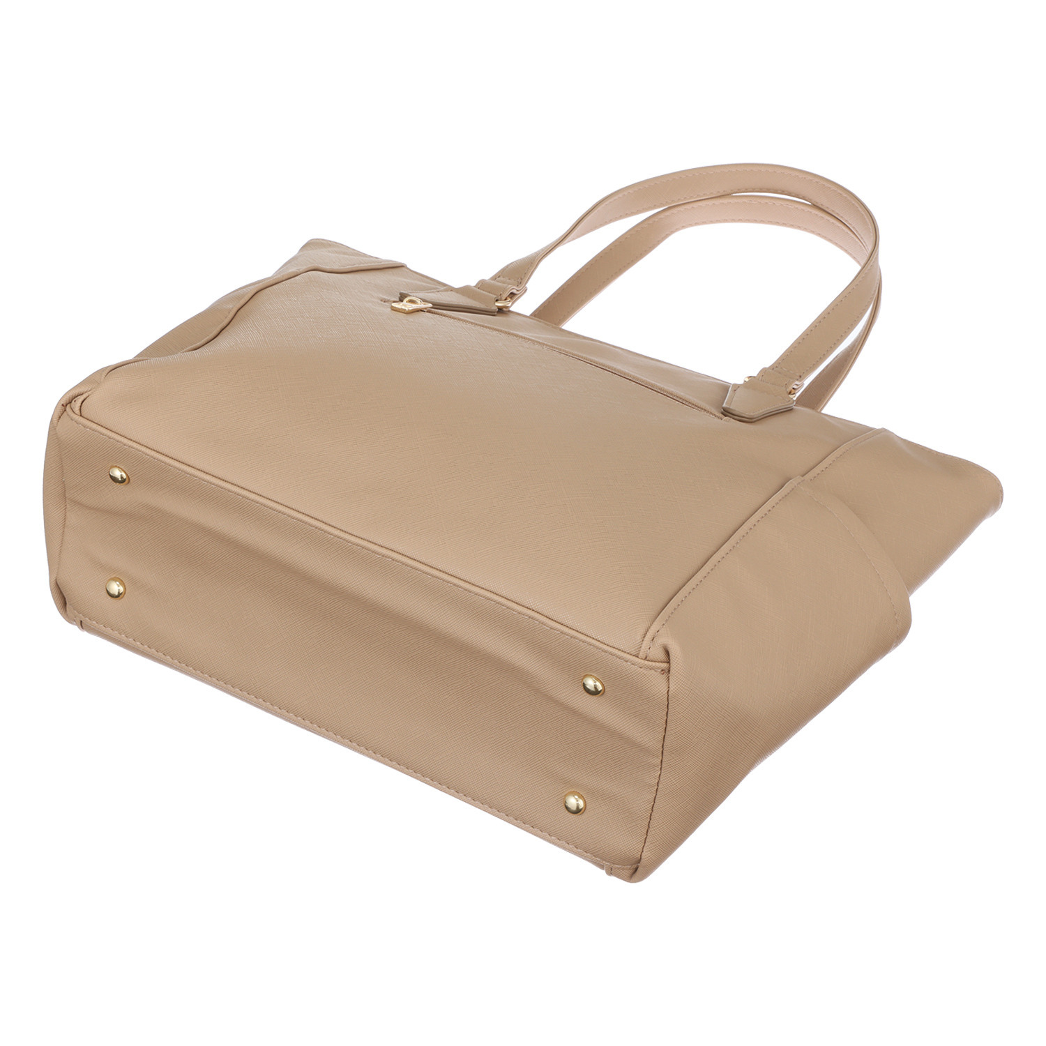 ラルジュ ポケットいっぱい！ ヒネリ金具付 Ａ４トートバッグ