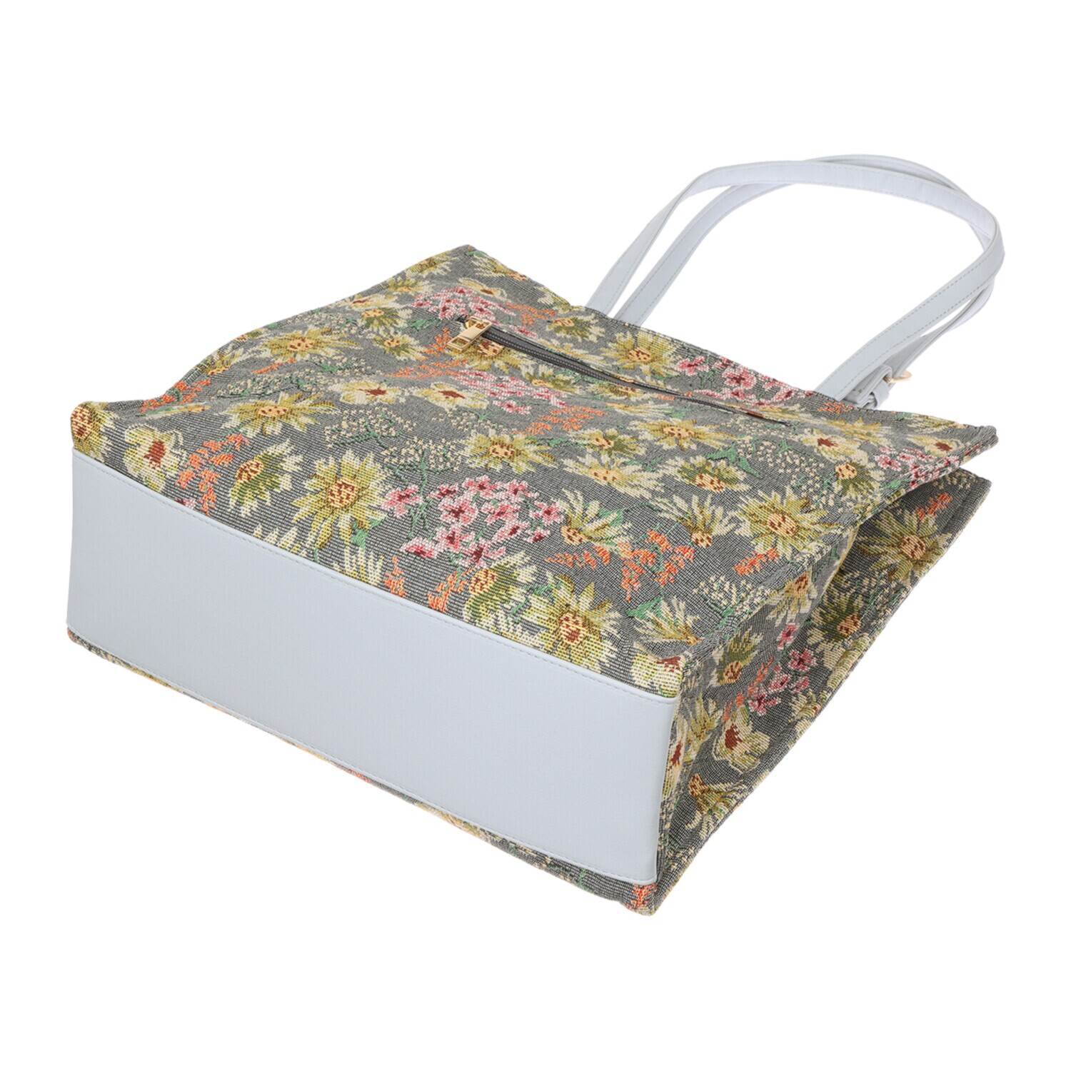 ラルジュ 花柄ゴブラン 軽量Ａ４トートバッグ