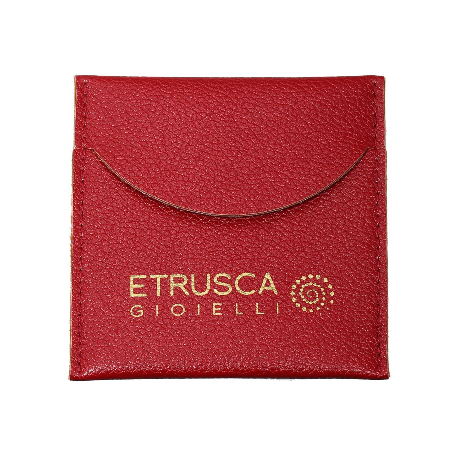 エトルースカ イタリアメイド チャーム付 ダイヤモンドカット ビーズブレスレット