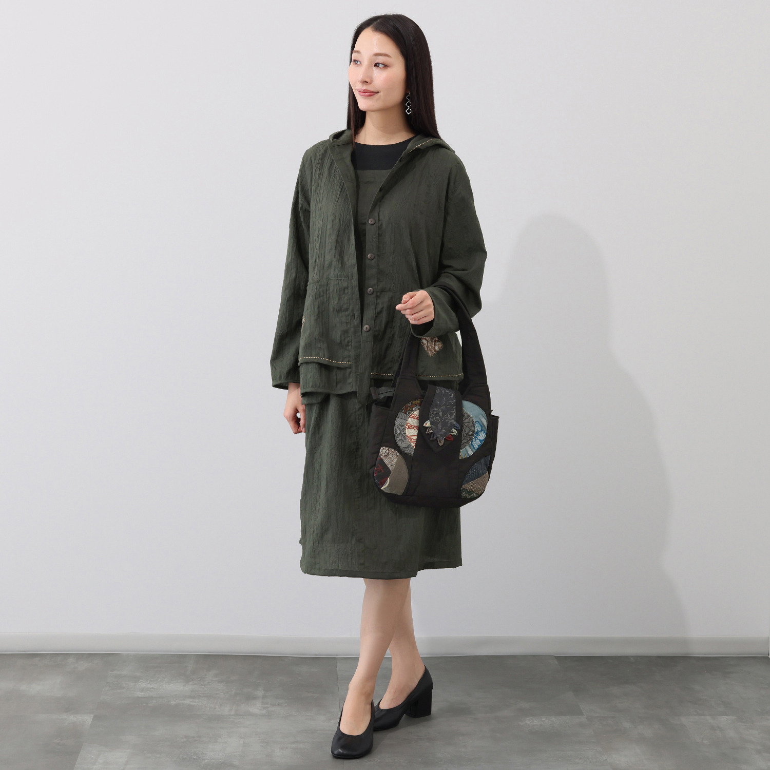 創作りょう パッチワークバッグ