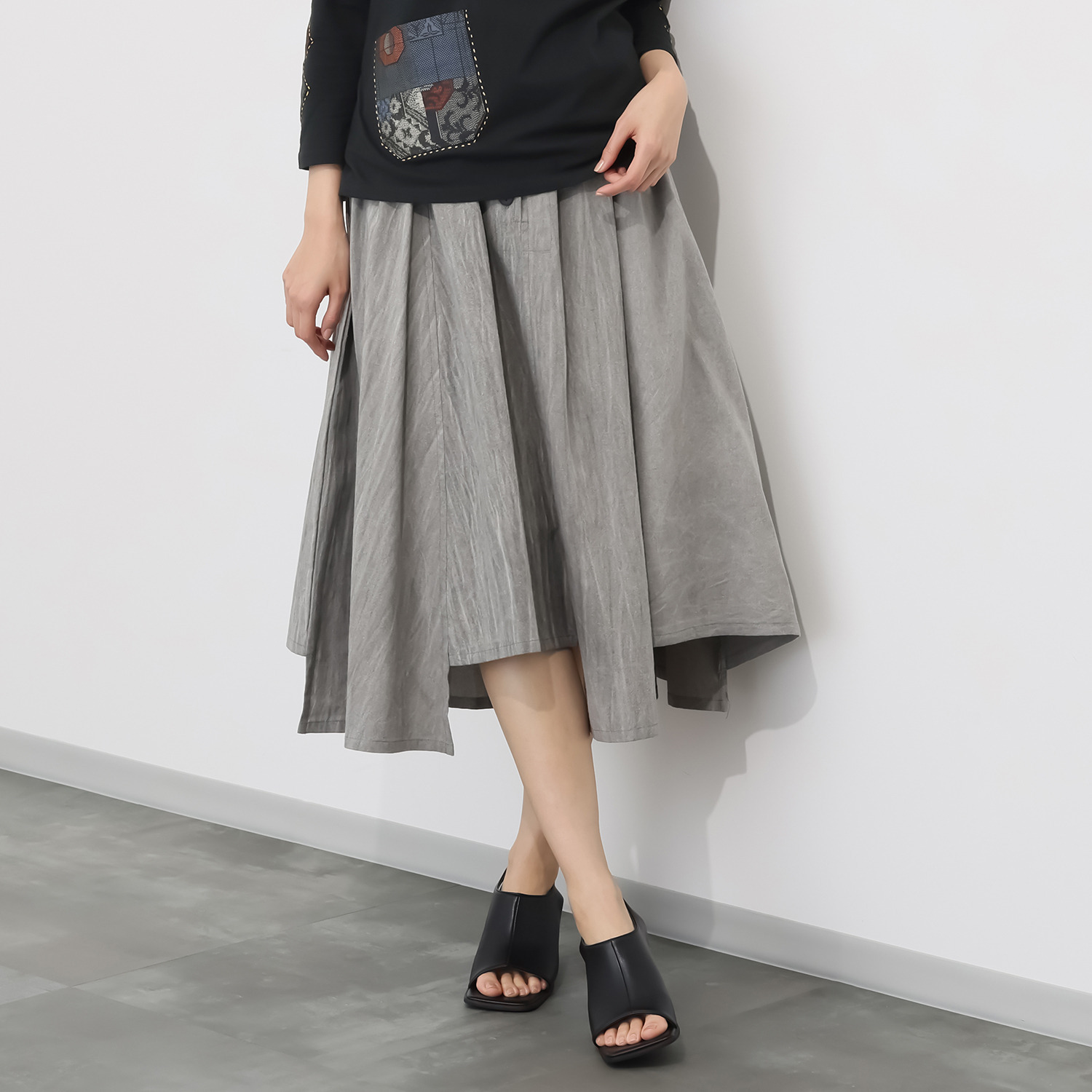 創作りょう マルチヘムスカート