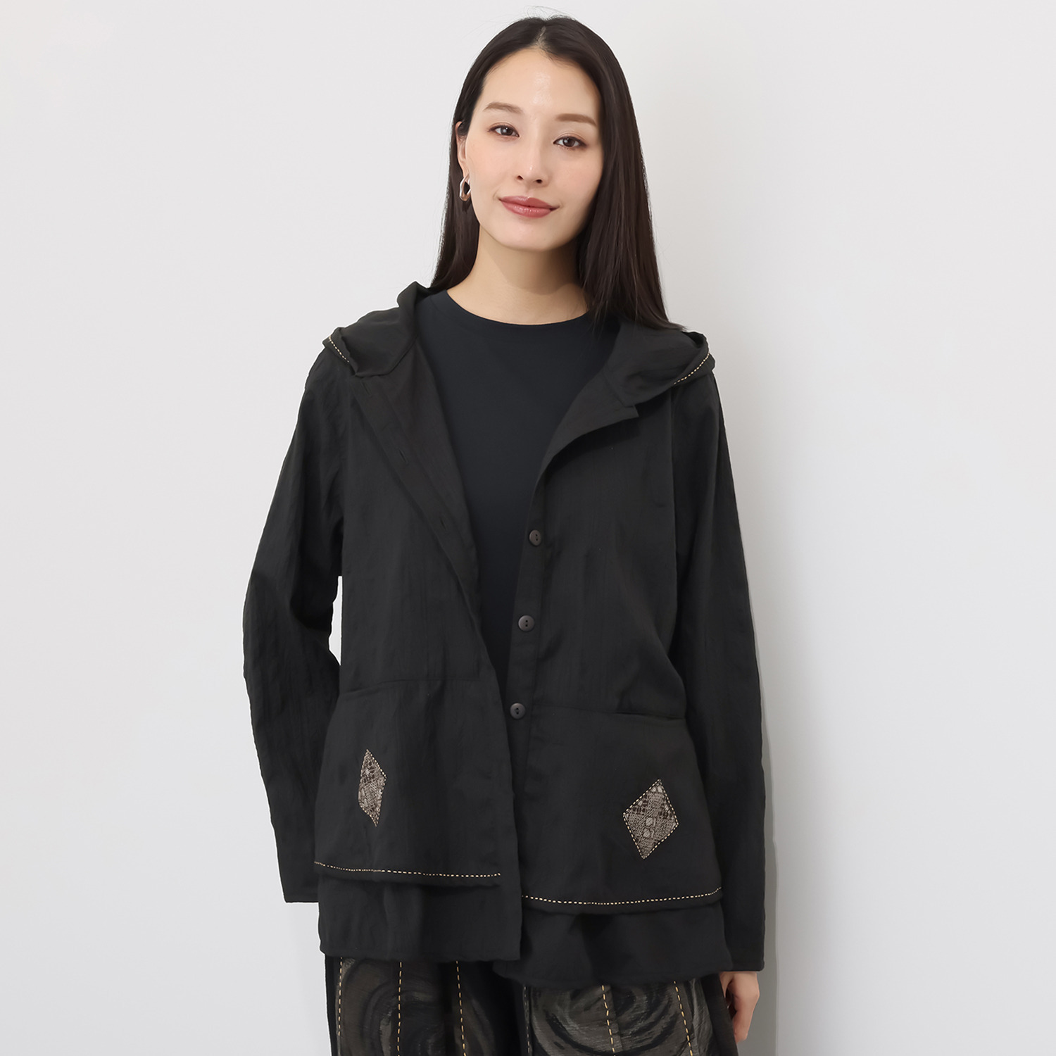 創作りょう パーカーカーディガン