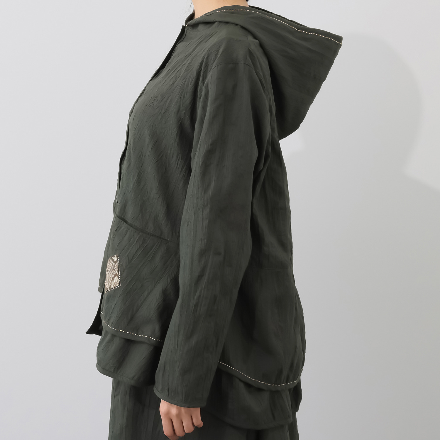 創作りょう パーカーカーディガン