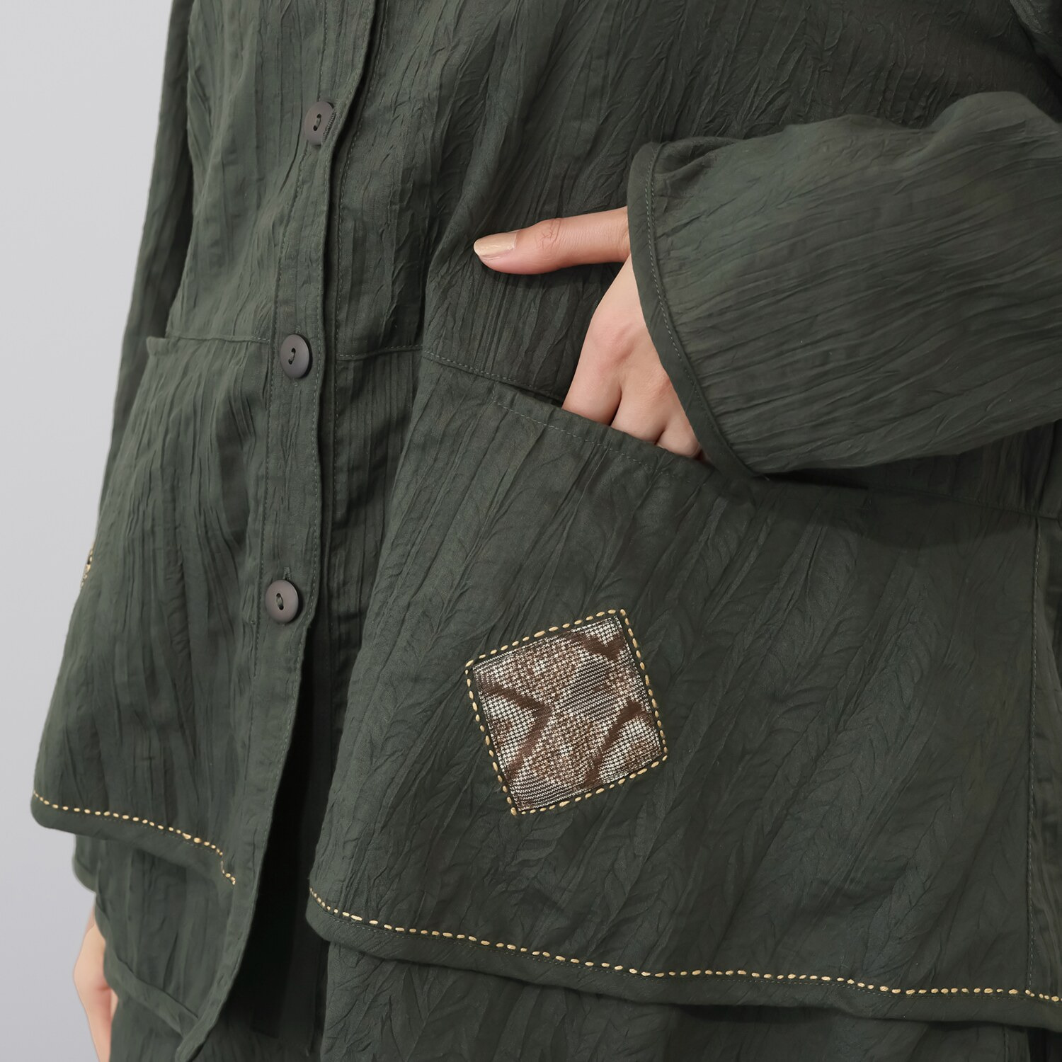 創作りょう パーカーカーディガン