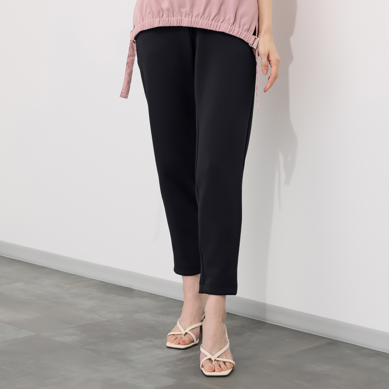 イシカワラボ★ヒトミ アクアスーティング ストレッチジャージー スキニーパンツ