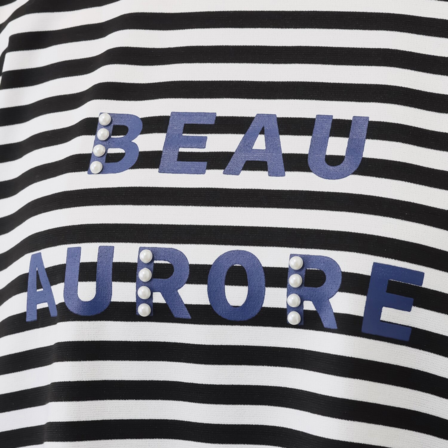 イシカワラボ★ヒトミ ソフトポンチ オーロラシルエット ロゴプリント プルオーバー