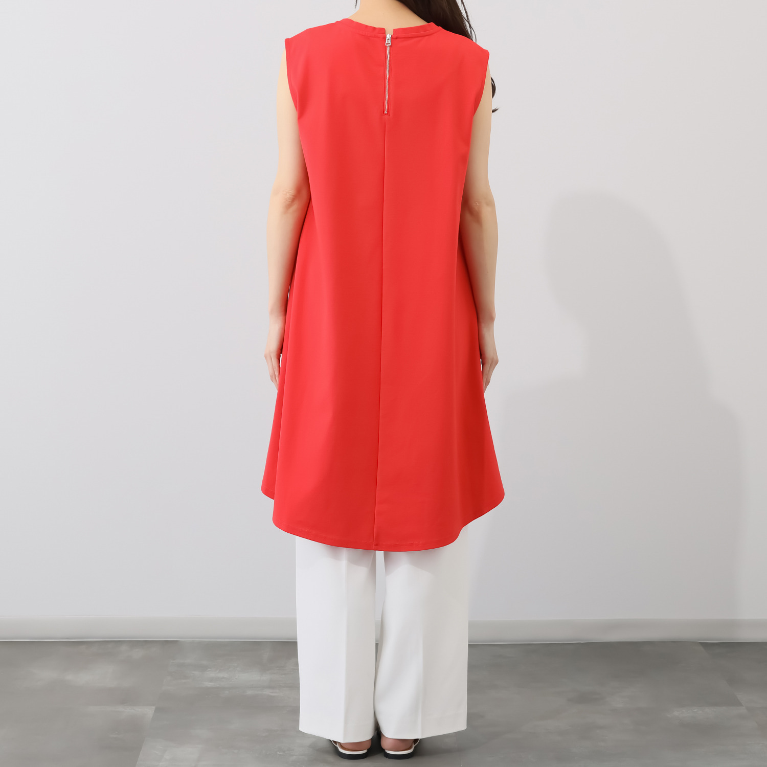 イシカワラボ★ヒトミ オーロラシルエット スリーブレス チュニック