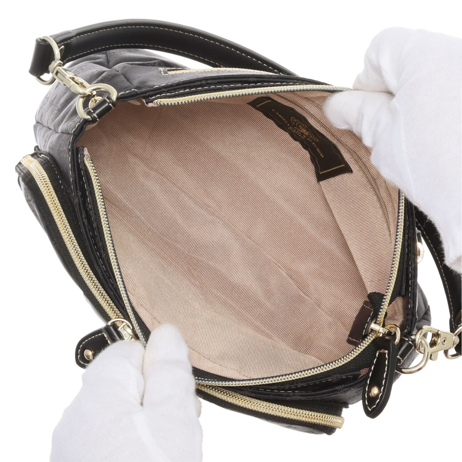 クリスチャン　オリビエ ショップチャンネル デビュー１５周年 はっ水ジャガード ２ウェイ多機能ポシェット