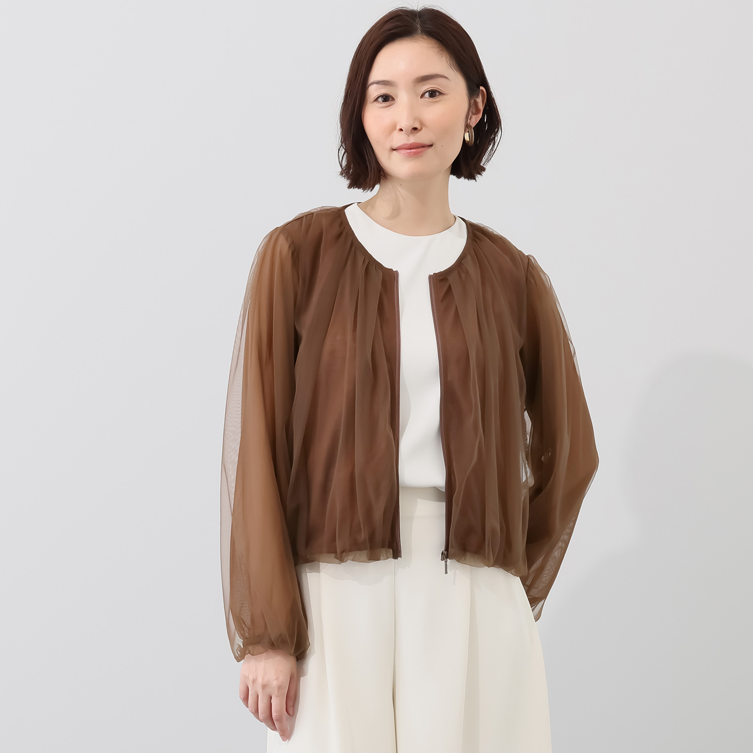 ボンボン・エ・ショコラ チュールブルゾン