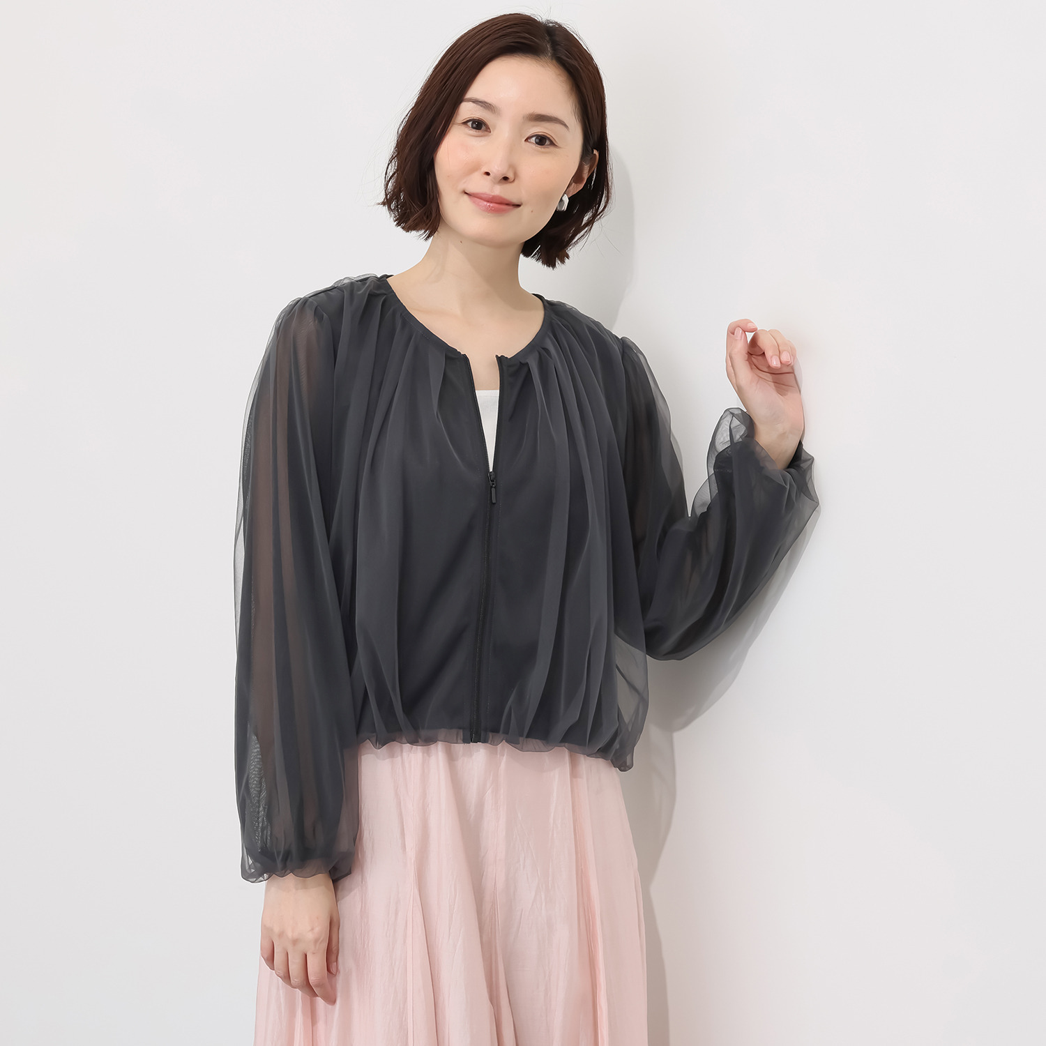 ボンボン・エ・ショコラ チュールブルゾン