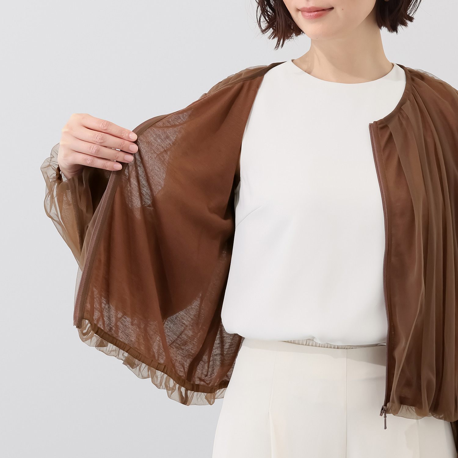 ボンボン・エ・ショコラ チュールブルゾン