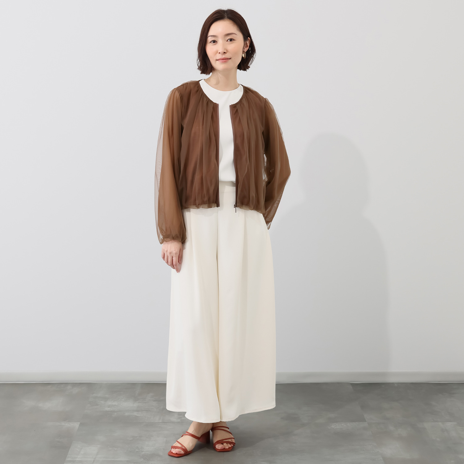 ボンボン・エ・ショコラ チュールブルゾン