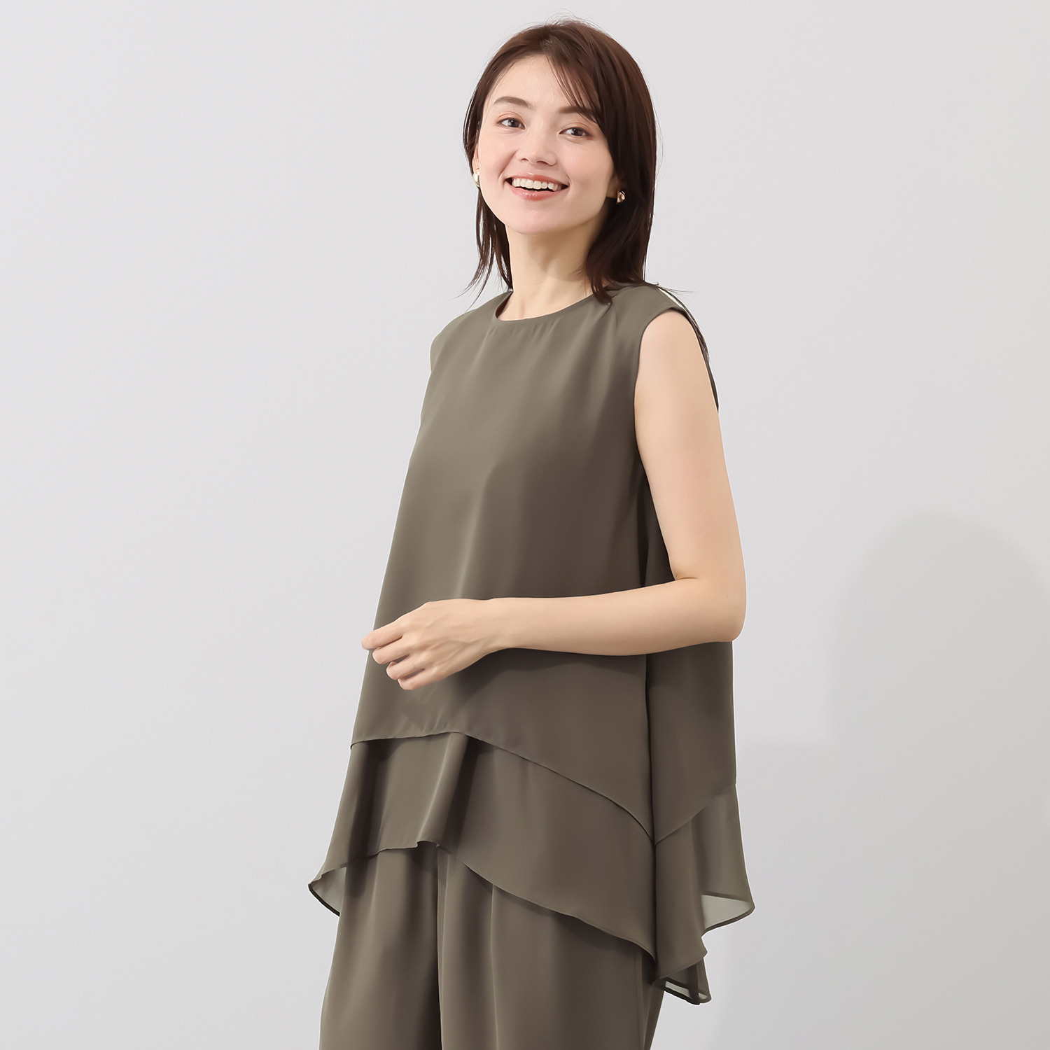 ボンボン・エ・ショコラ エアリーシフォンブラウス