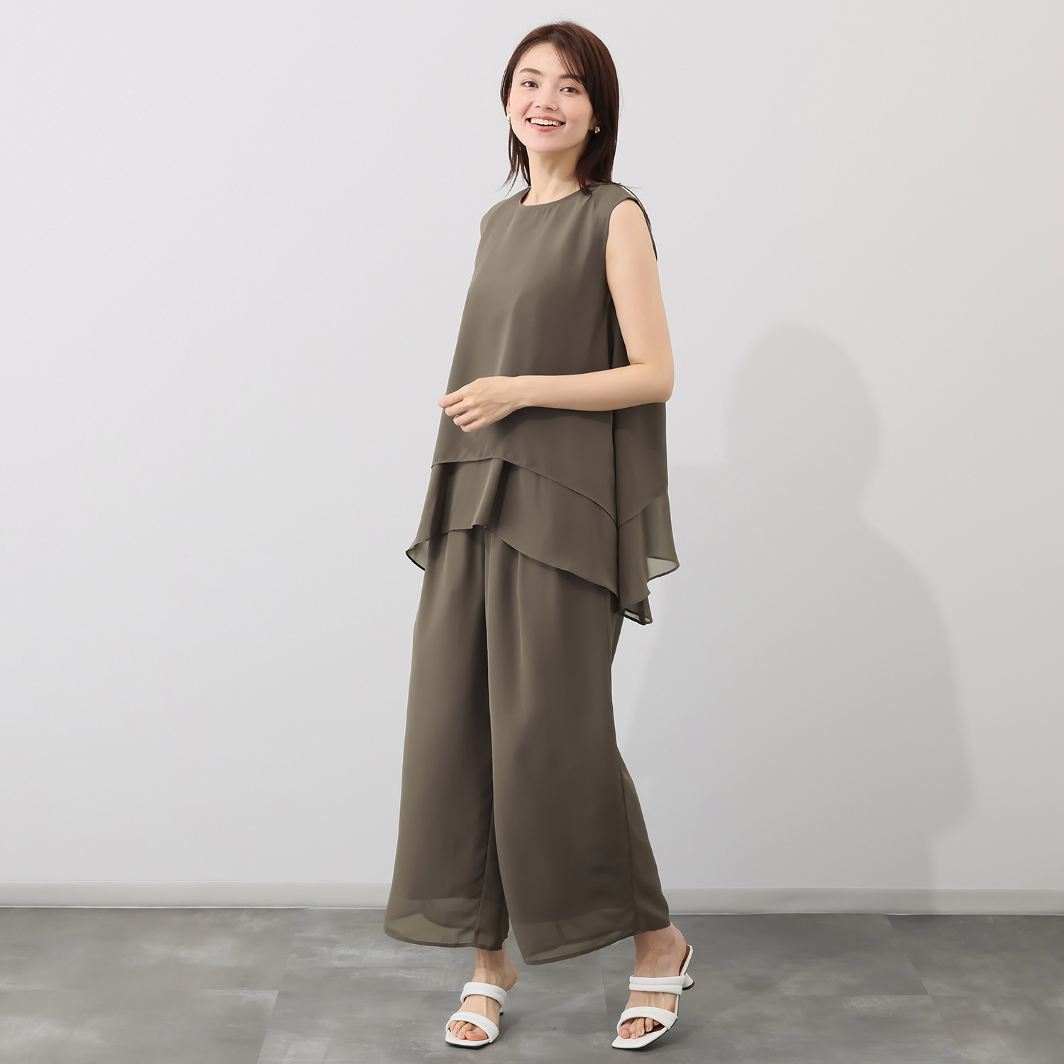 ボンボン・エ・ショコラ エアリーシフォンブラウス