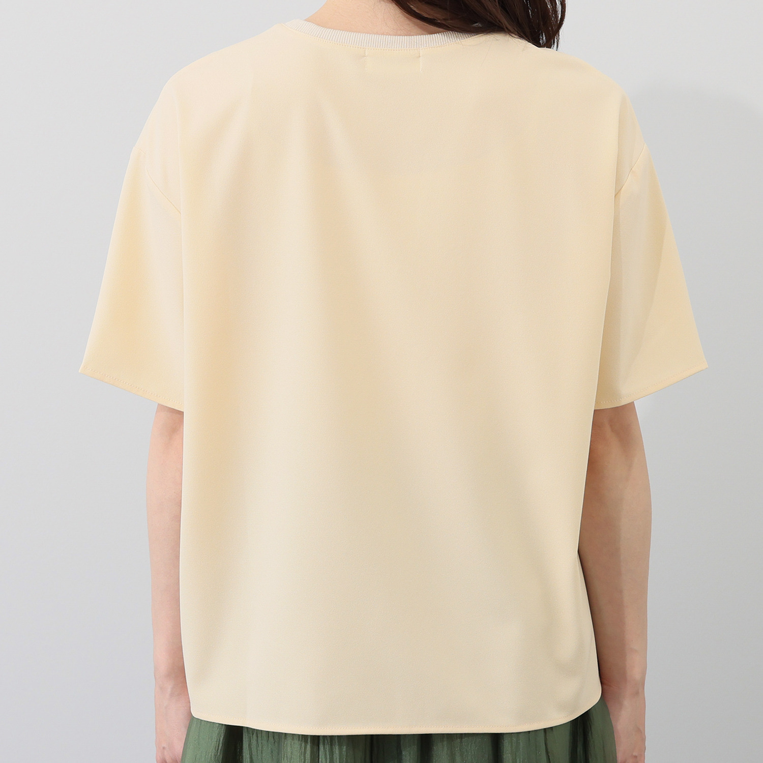 チーロ 接触冷感 大人のロゴＴブラウス