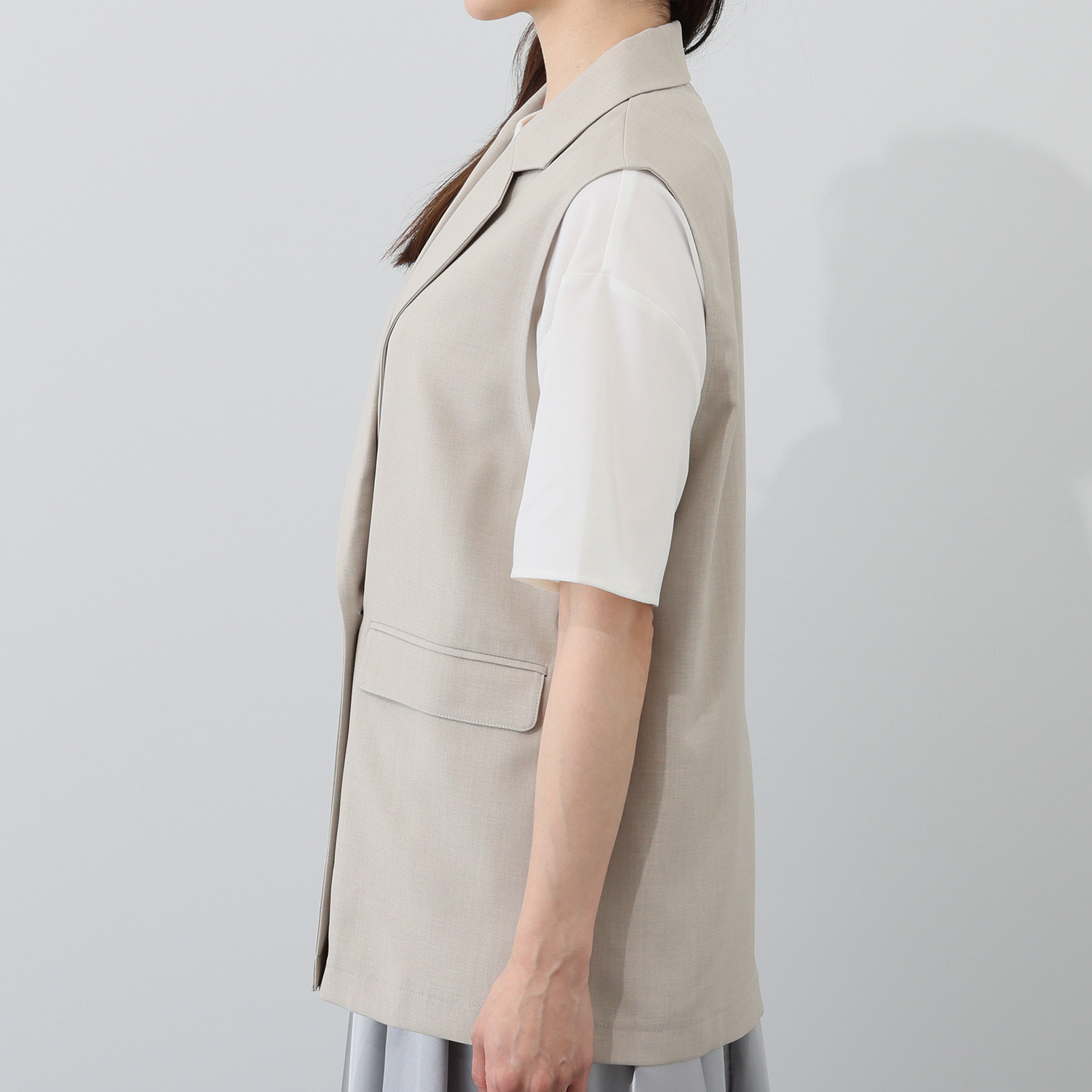 チーロ 接触冷感 きちんと見え イージージレジャケット