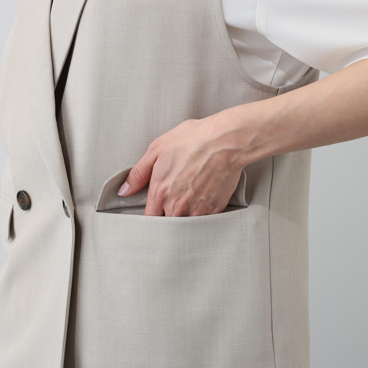 チーロ 接触冷感 きちんと見え イージージレジャケット