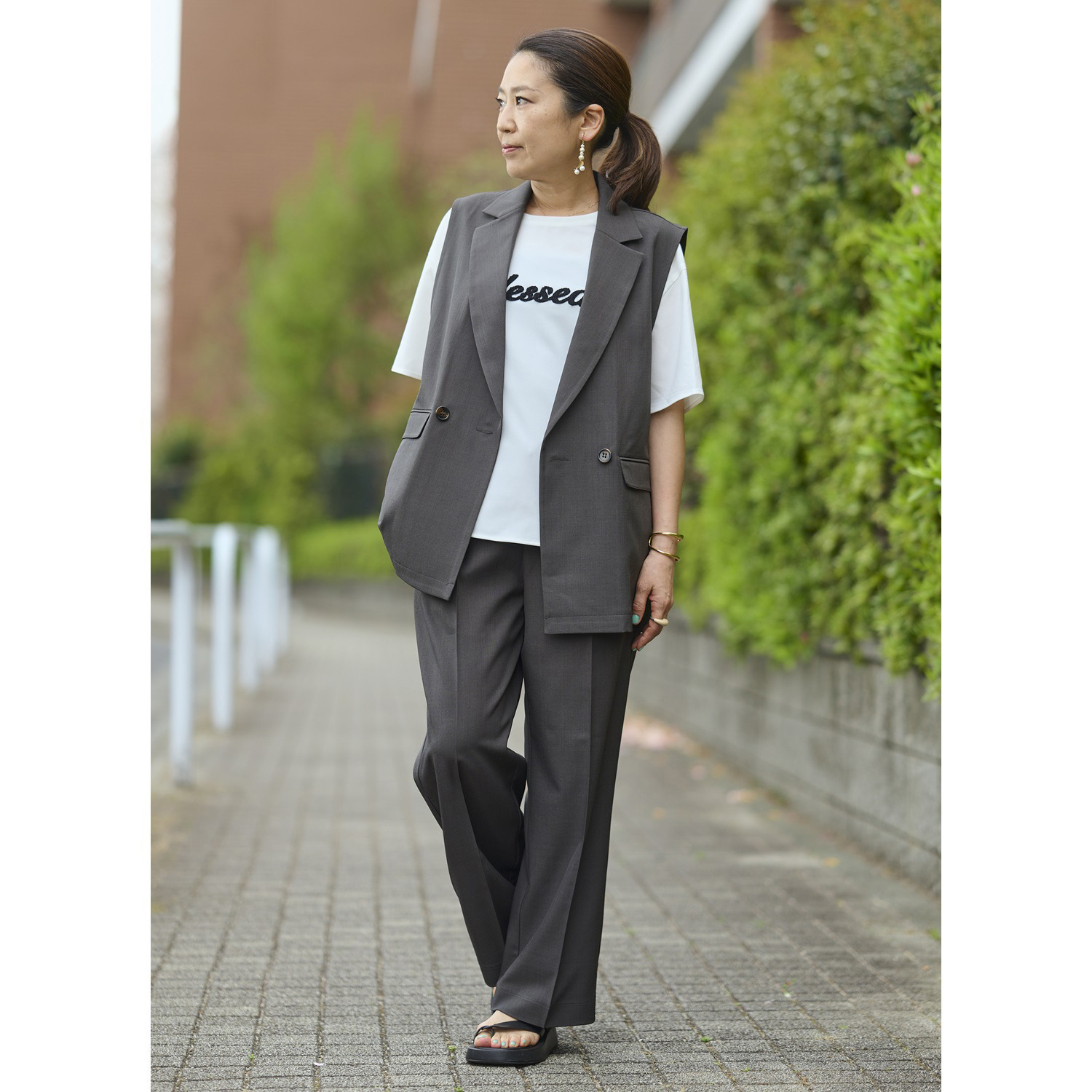 チーロ 接触冷感 きちんと見え イージージレジャケット