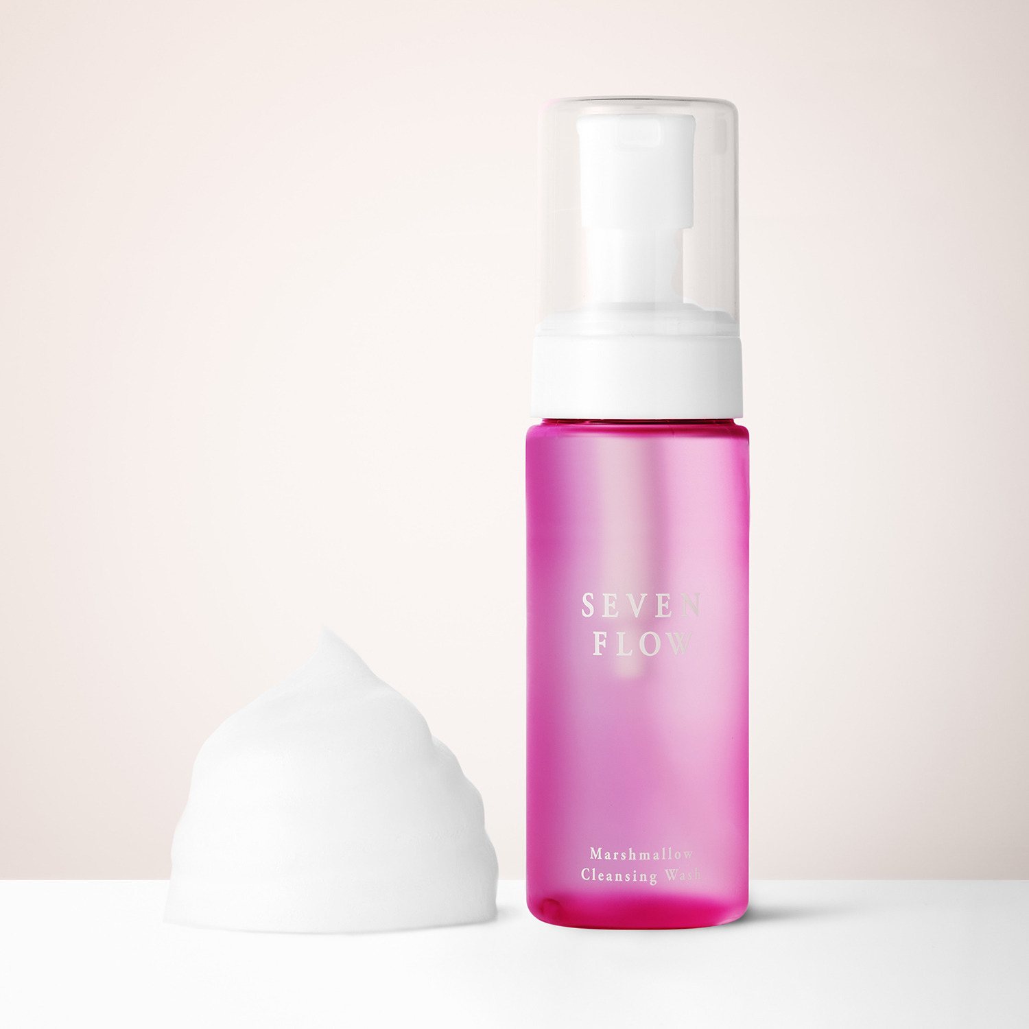 セブン　フロー 美容成分９９％配合！ マシュマロ泡で洗い上げる マシュマロ クレンジングウォッシュ ３本セット