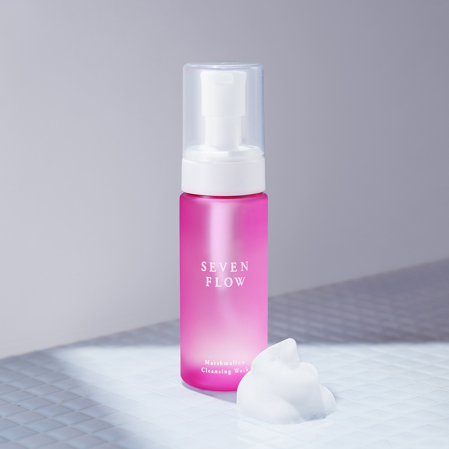 セブン　フロー 美容成分９９％配合！ マシュマロ泡で洗い上げる マシュマロ クレンジングウォッシュ ３本セット
