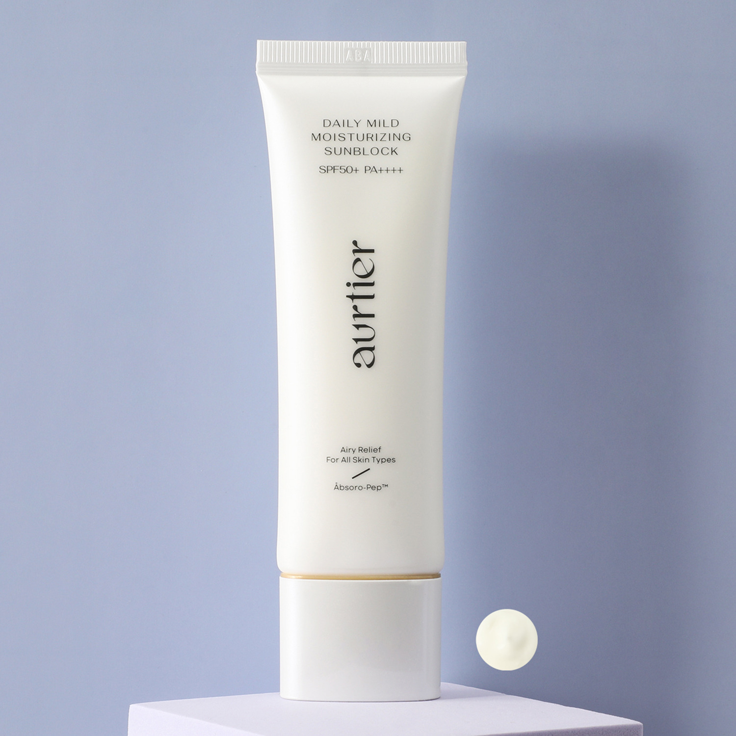 オルティエ 先端ハリツヤ成分 アブソロペップを配合！ 紫外線からお肌を守る マイルドモイスチャー サンブロック （日焼け止めクリーム）