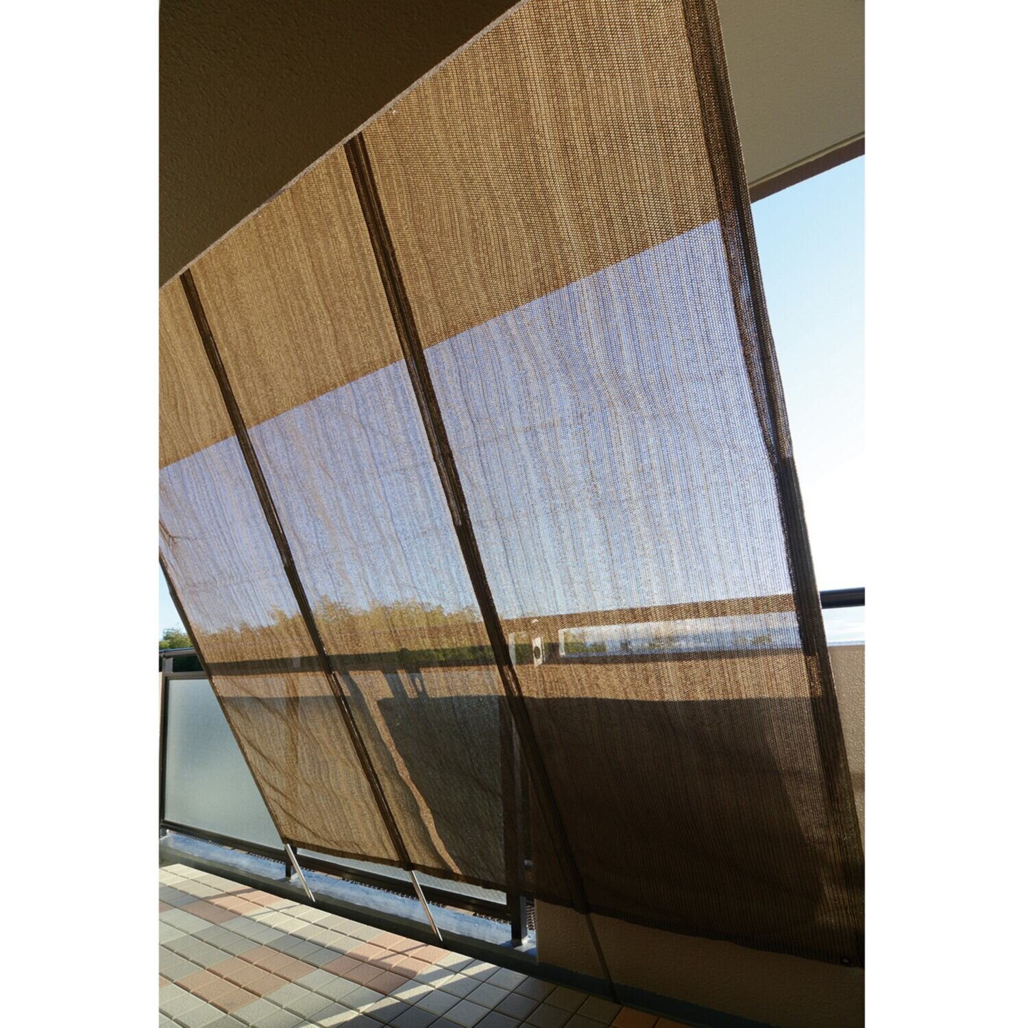 紫外線も日差しもカット 軽量＆簡単設置で 夏を快適に過ごすアイテム 洋風たてす