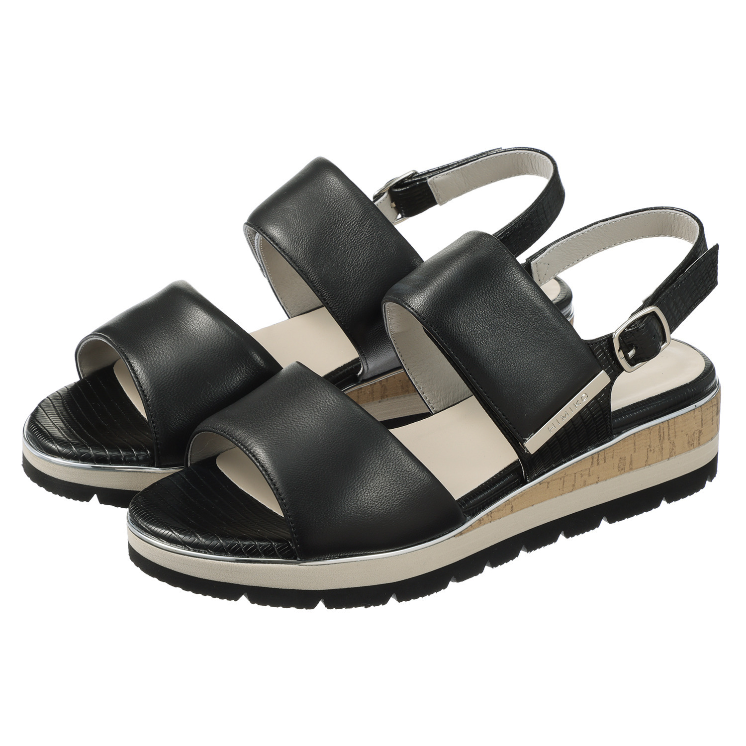 卑弥呼 ソフトシープレザー パデットサンダル