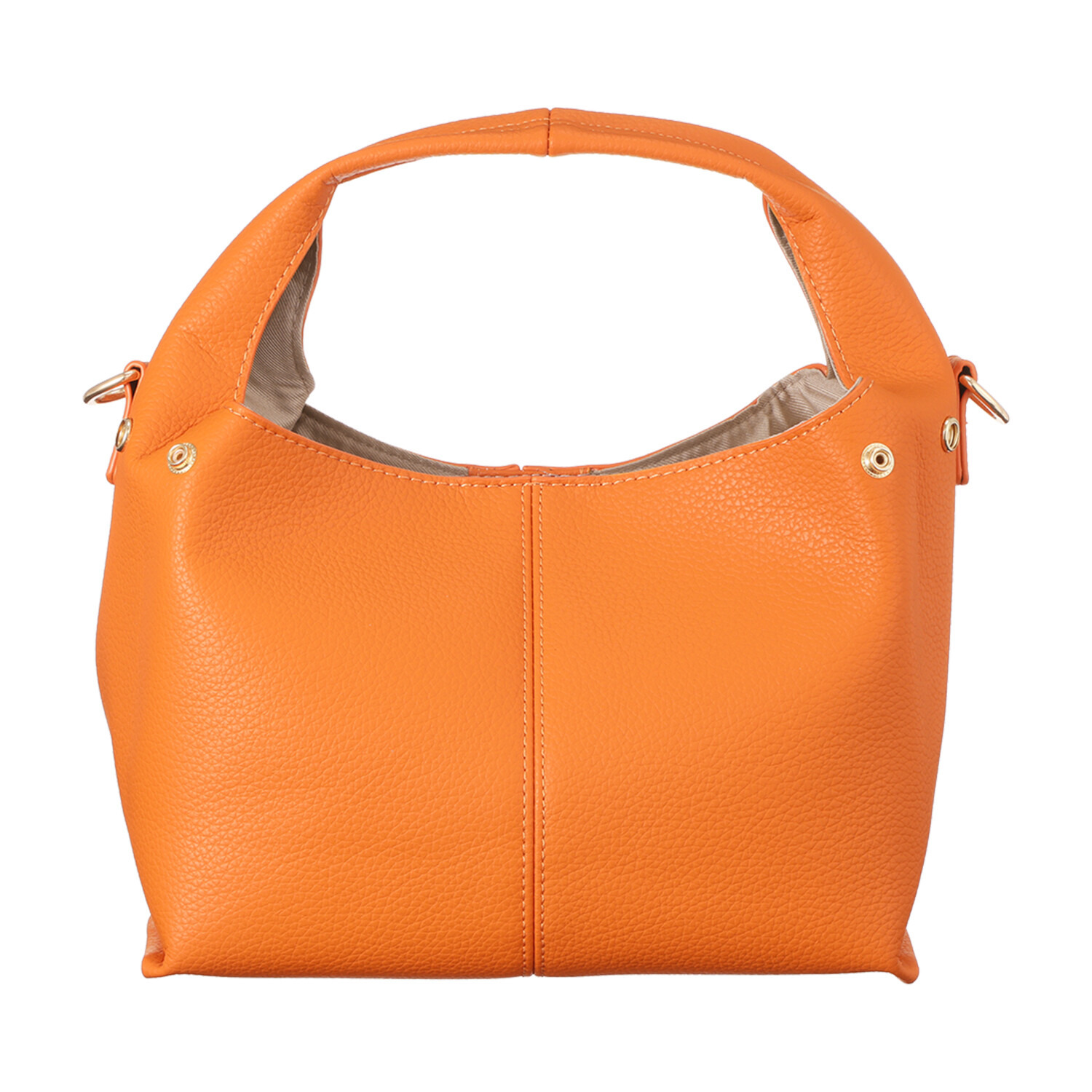 グッシオイタリー オリジナル開発レザー タックデザイン ２ウェイバッグ