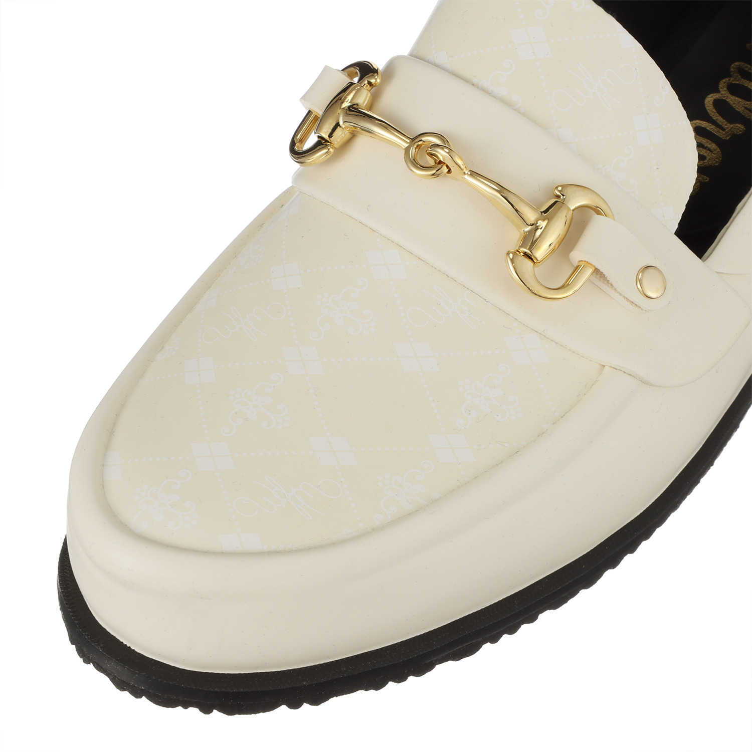 ウィズドロップ メイドイントーキョー ゴムなのに軽くて柔らか！ レインビットローファー