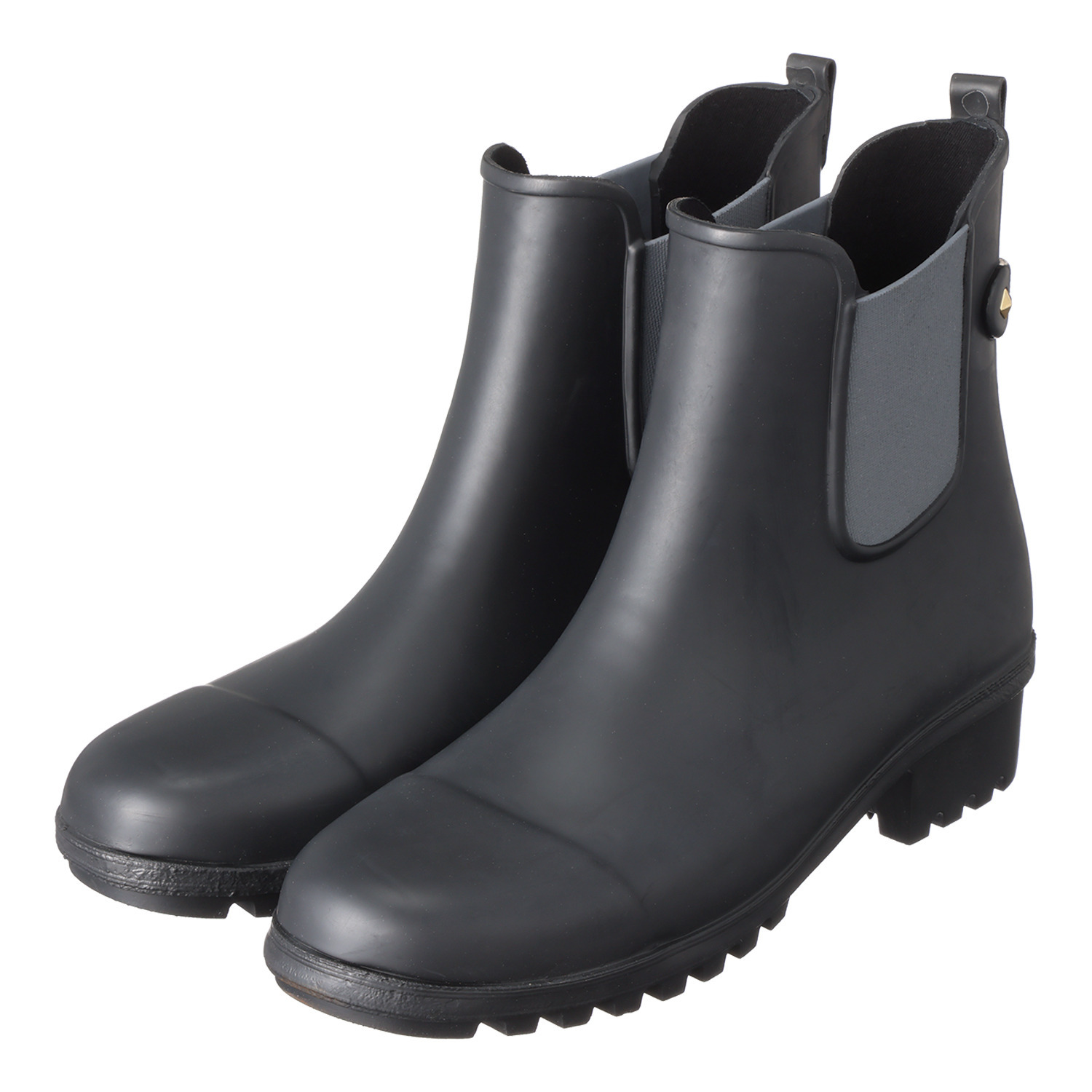 ウィズドロップ メイドイントーキョー ゴムなのに軽くて柔らか！ サイドゴアレインブーツ