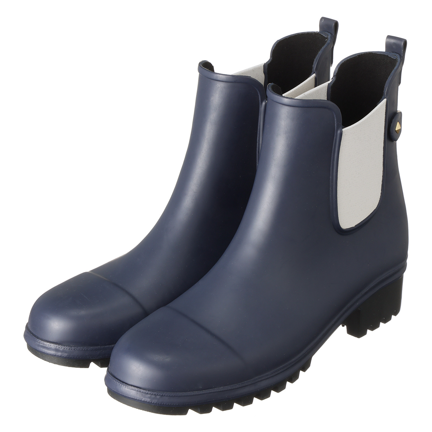 ウィズドロップ メイドイントーキョー ゴムなのに軽くて柔らか！ サイドゴアレインブーツ