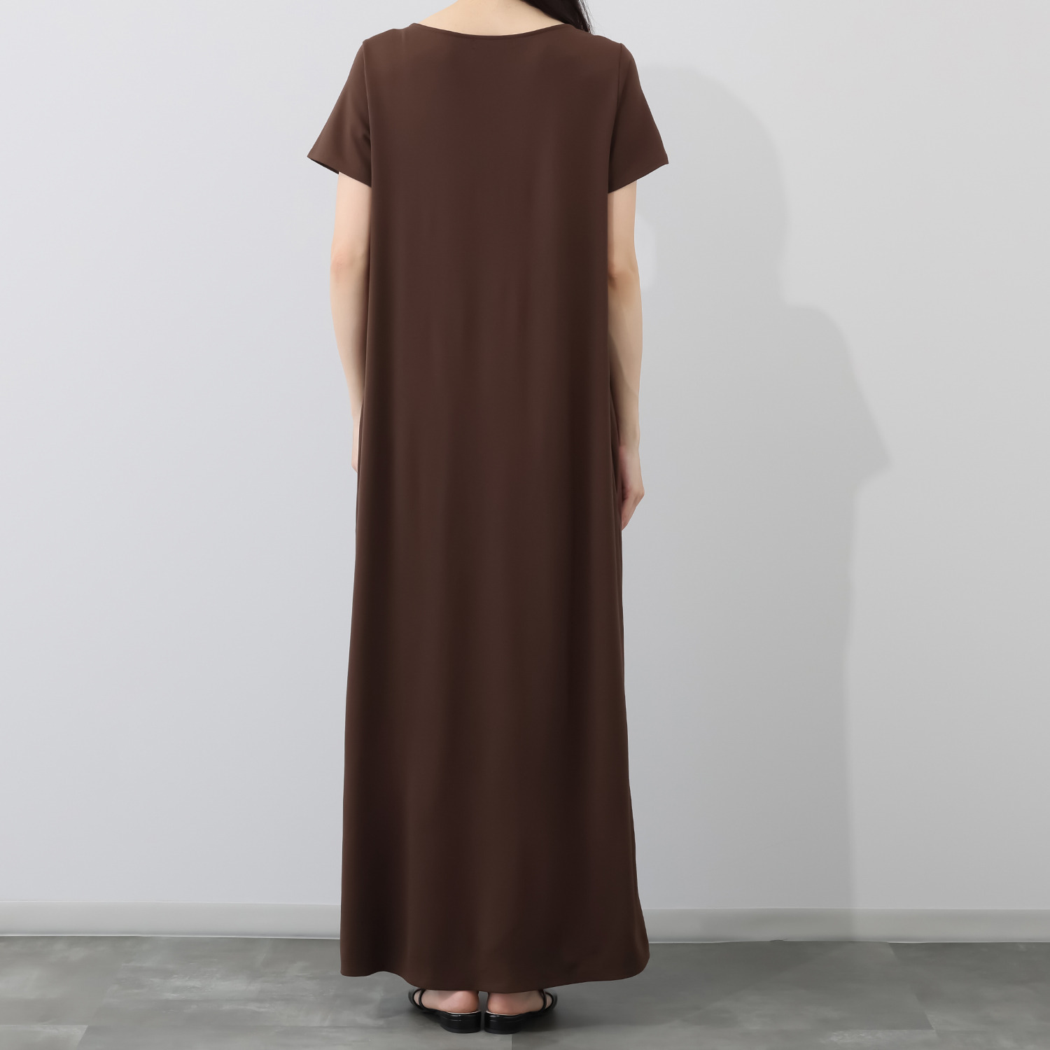 センスローブ ストレッチポンチ ２ウェイシルエット ワンピース