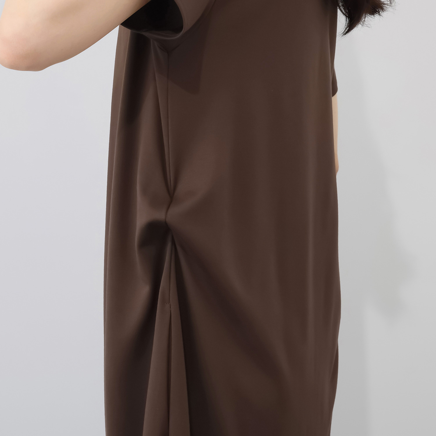 センスローブ ストレッチポンチ ２ウェイシルエット ワンピース