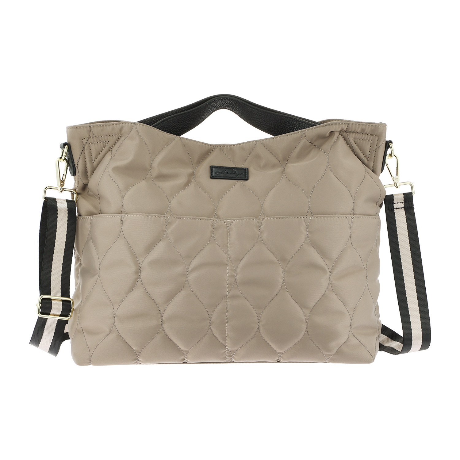 リズデイズ はっ水キルティング ２ウェイ Ａ４トートバッグ