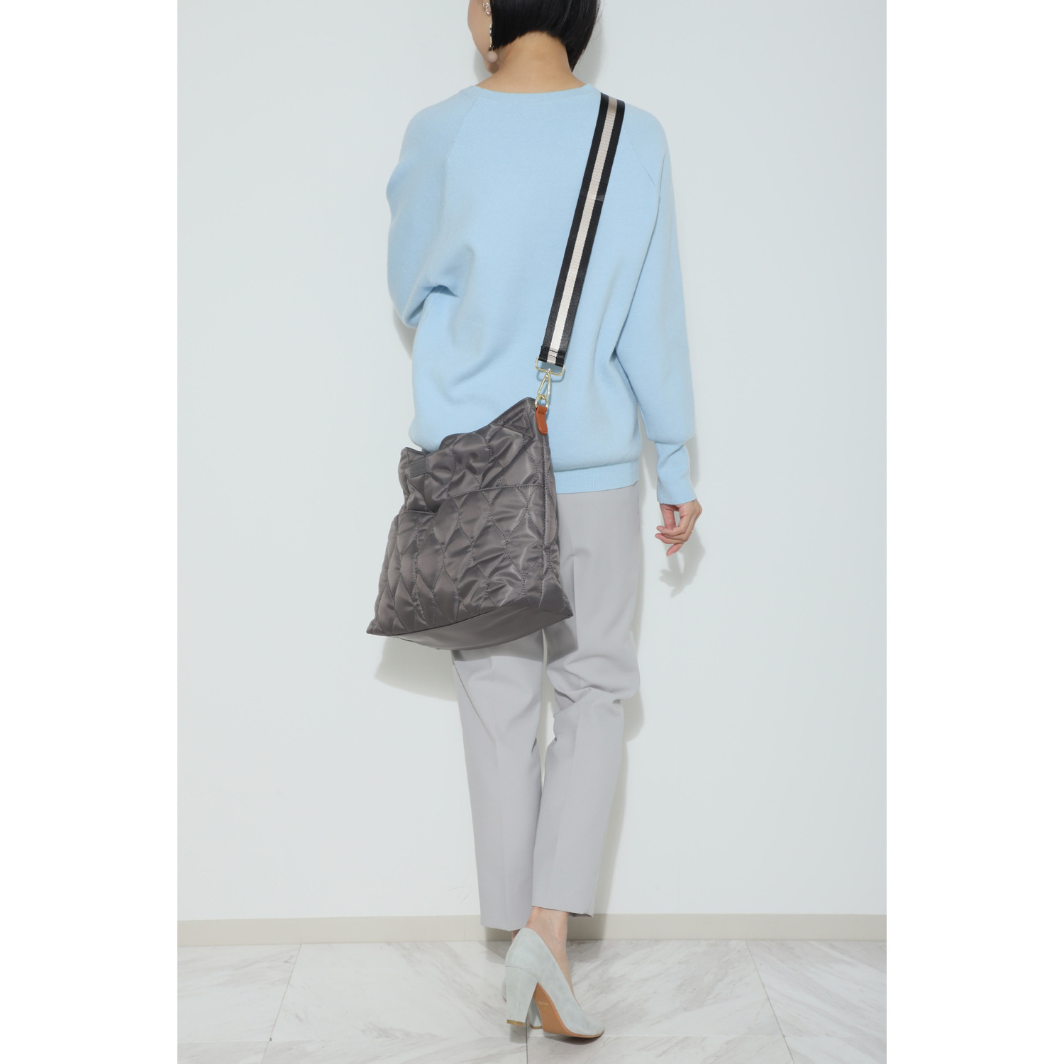 リズデイズ はっ水キルティング ２ウェイ Ａ４トートバッグ