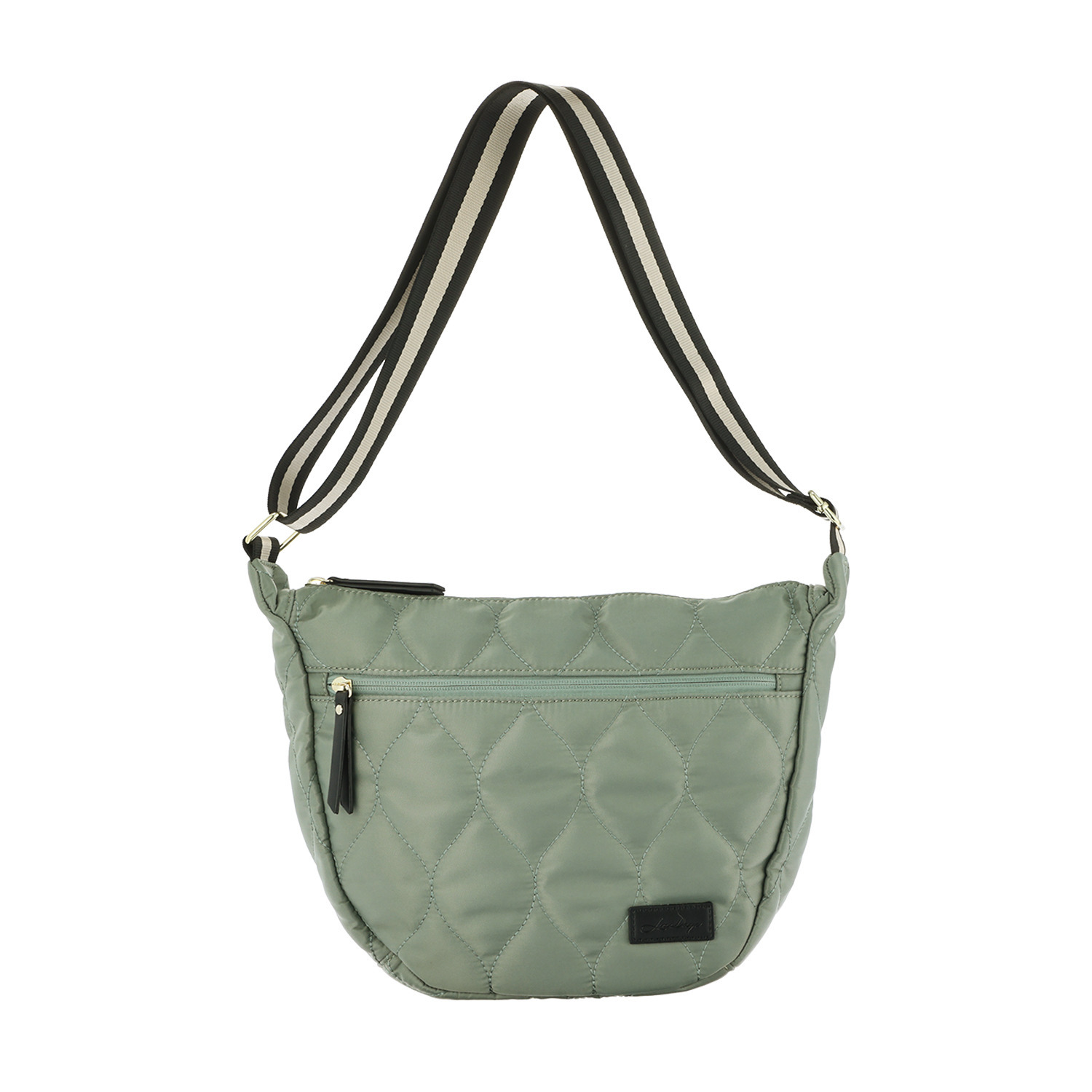 リズデイズ はっ水キルティング 舟形ショルダーバッグ
