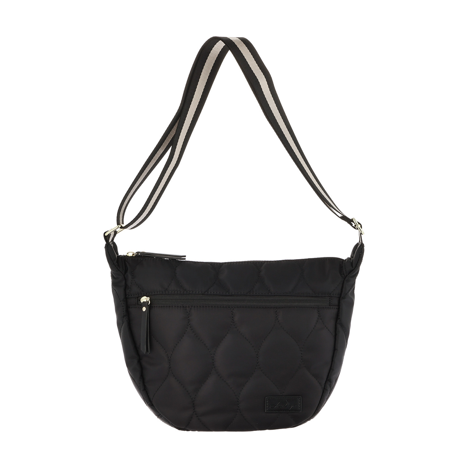 リズデイズ はっ水キルティング 舟形ショルダーバッグ