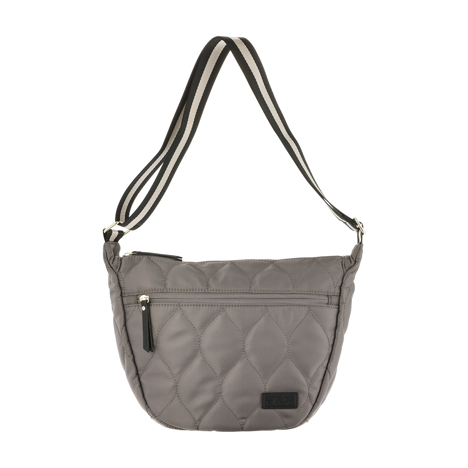 リズデイズ はっ水キルティング 舟形ショルダーバッグ