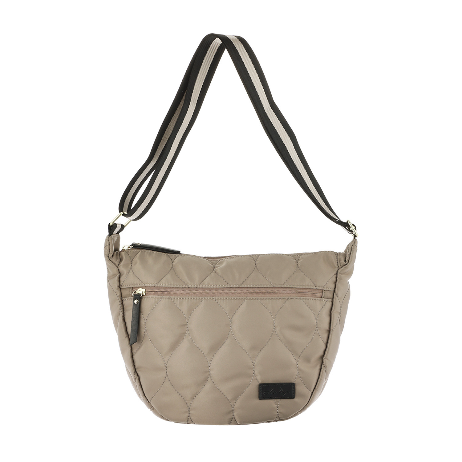 リズデイズ はっ水キルティング 舟形ショルダーバッグ