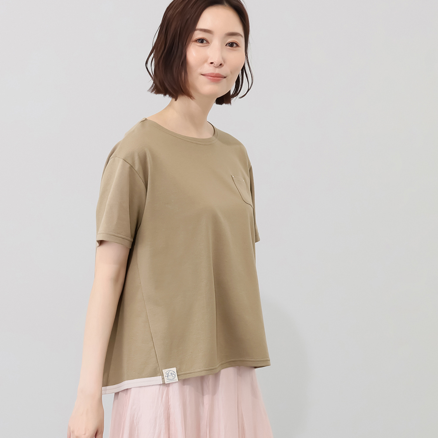 シロヤイチガントウキョウ ＤＥＰＥＮＤ糸使用 アムンゼン ポケット付プルオーバー