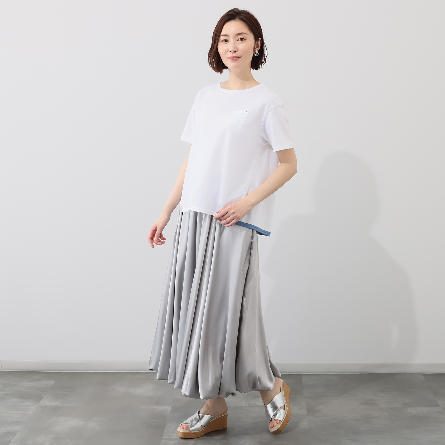 シロヤイチガントウキョウ ＤＥＰＥＮＤ糸使用 アムンゼン ポケット付プルオーバー