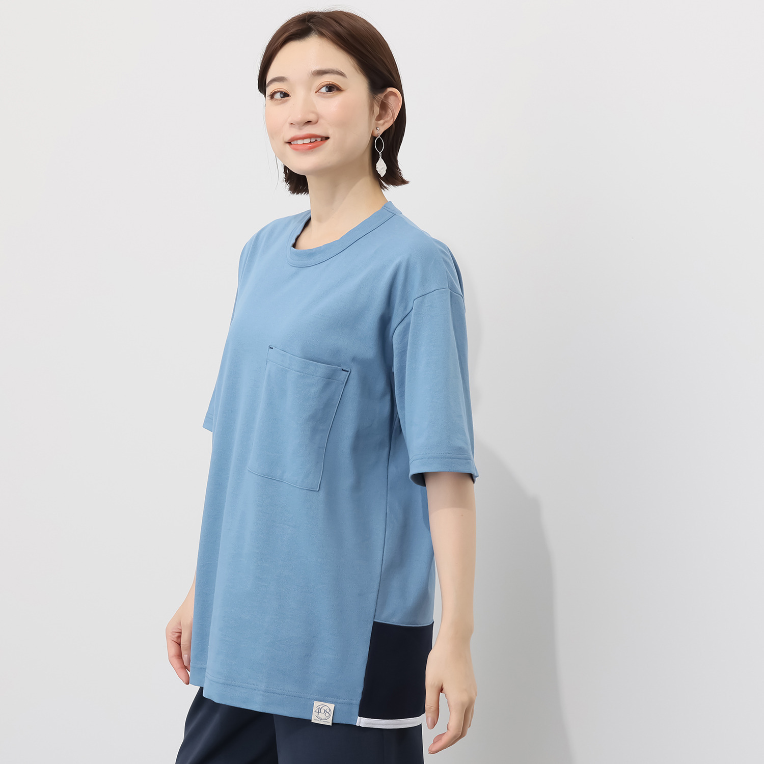 シロヤイチガントウキョウ ＤＥＰＥＮＤ糸使用 アムンゼン ビッグＴシャツ