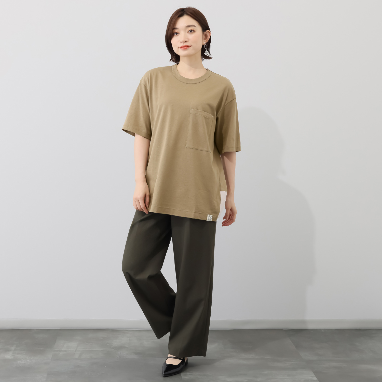 シロヤイチガントウキョウ ＤＥＰＥＮＤ糸使用 アムンゼン ビッグＴシャツ