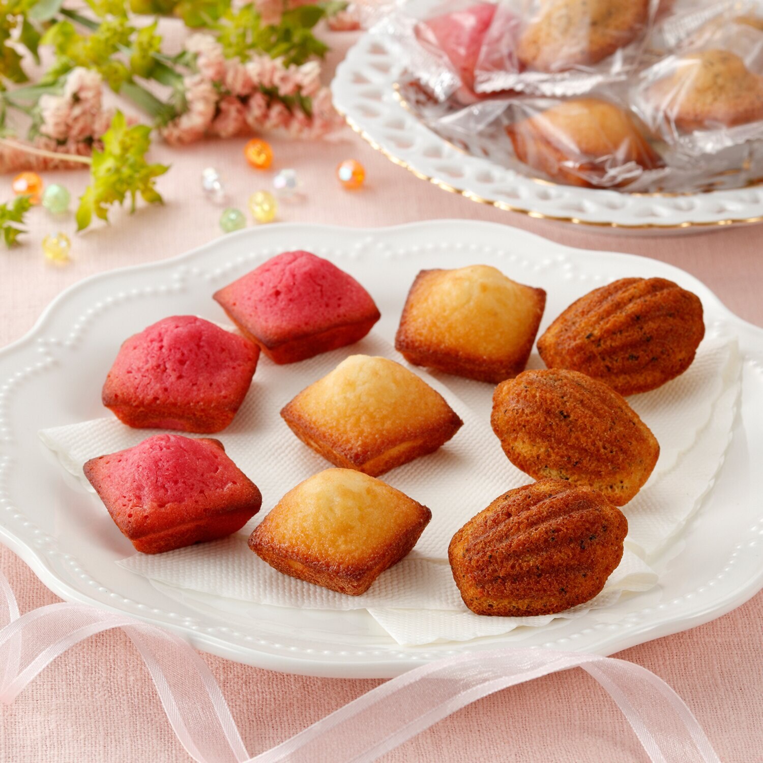 フランス産発酵バター使用 フィナンシェ＆マドレーヌ 特別３種セット （プティサイズ）