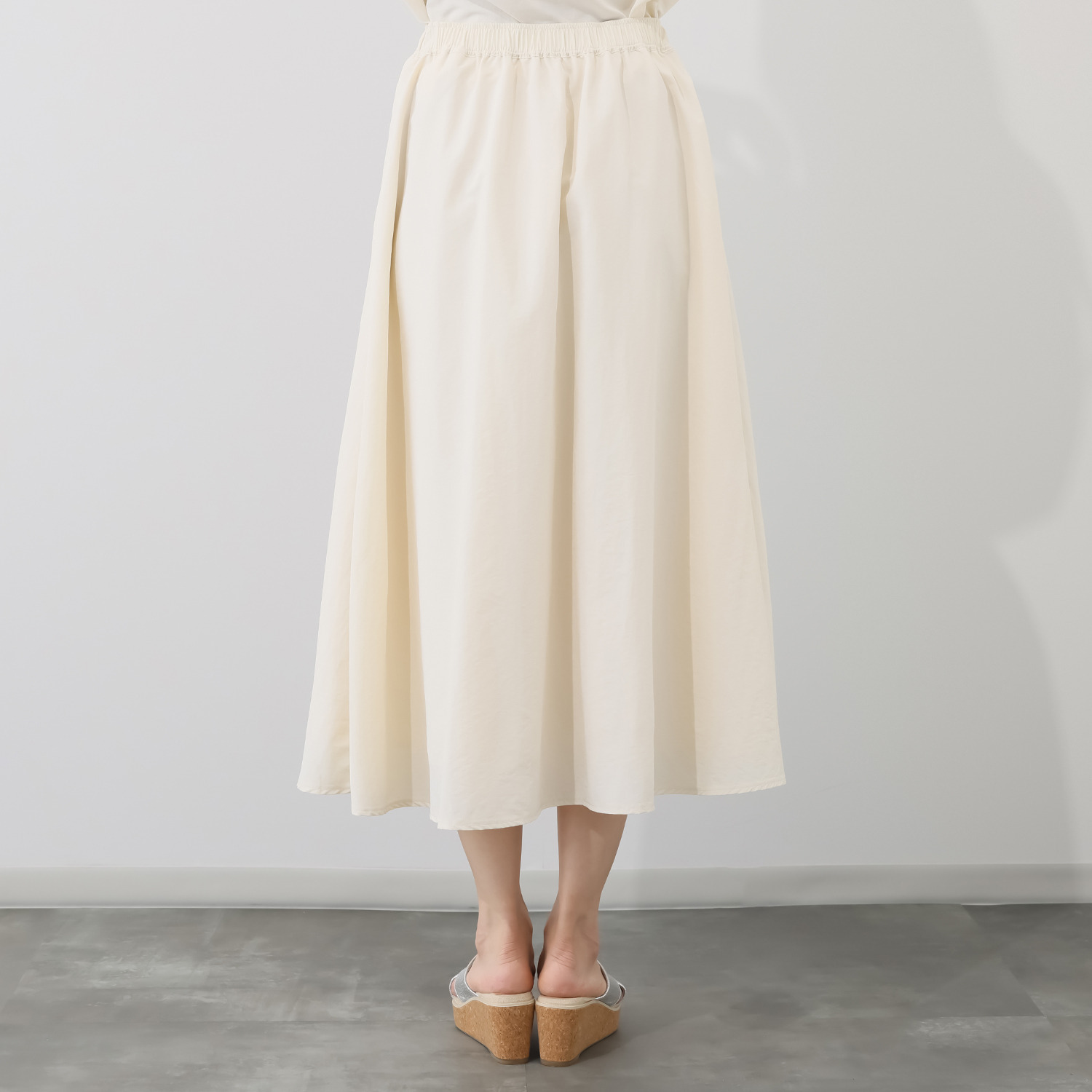 ラソエヌサーティスリー ディグリーズ はっ水 ギャザースカート