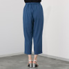 ラソエヌサーティスリー ディグリーズ リラックスシルエット ギャザーイージーパンツ