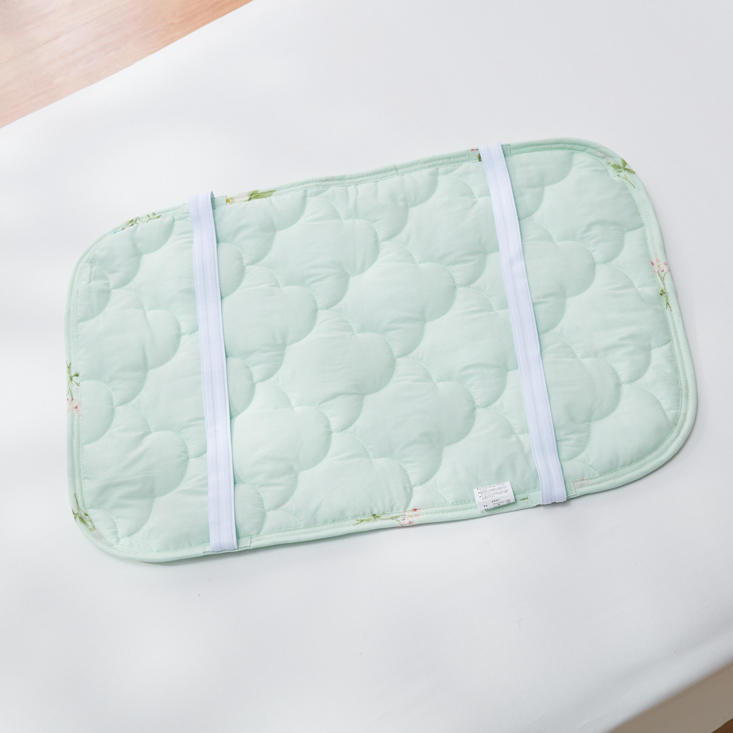 大津毛織 やわらか・さわやか 綿混リップル 枕パッド２枚組